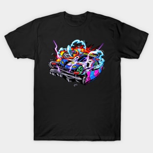 Magnum Saber 90s Anime T-Shirt